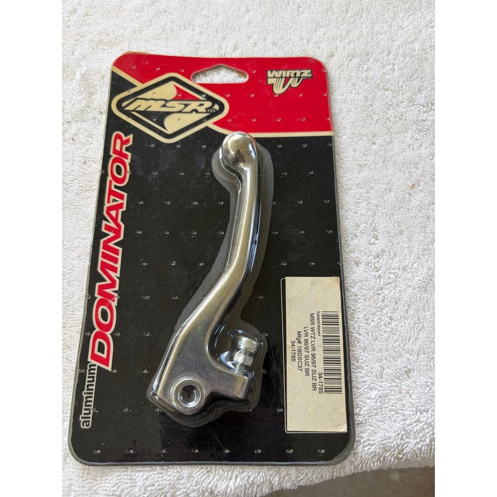 MSR WTZ 96/97 Suz Lever Aluminum Dominator Part # 34-1785-NOS